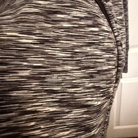 Daisy Fuentes Charcoal Zip-Up Jacket - Picture 4 of 4